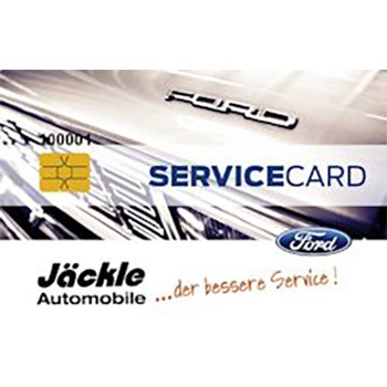 Jäckle Automobile Service Card